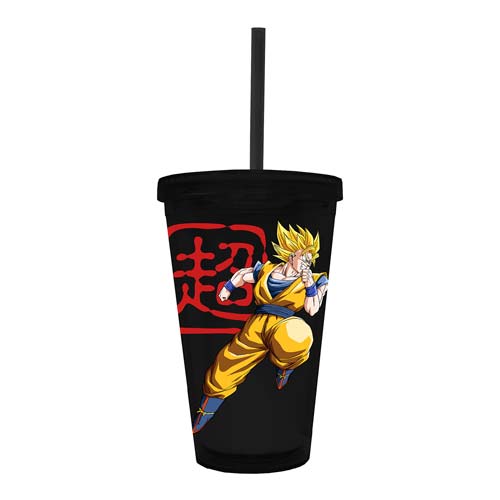 Dragon Ball Z Super Saiyan Goku 16 oz. Travel Cup